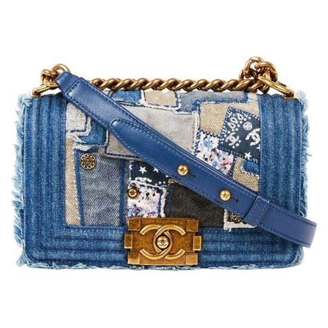 chanel boy bag denim|Chanel denim bag for sale.